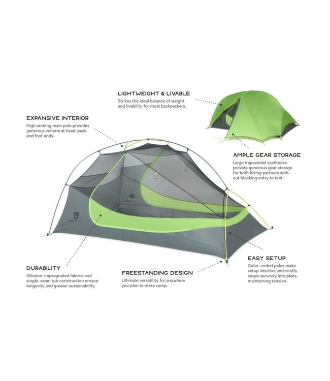 Nemo Dragonfly Bikepack 2 Person Tent
