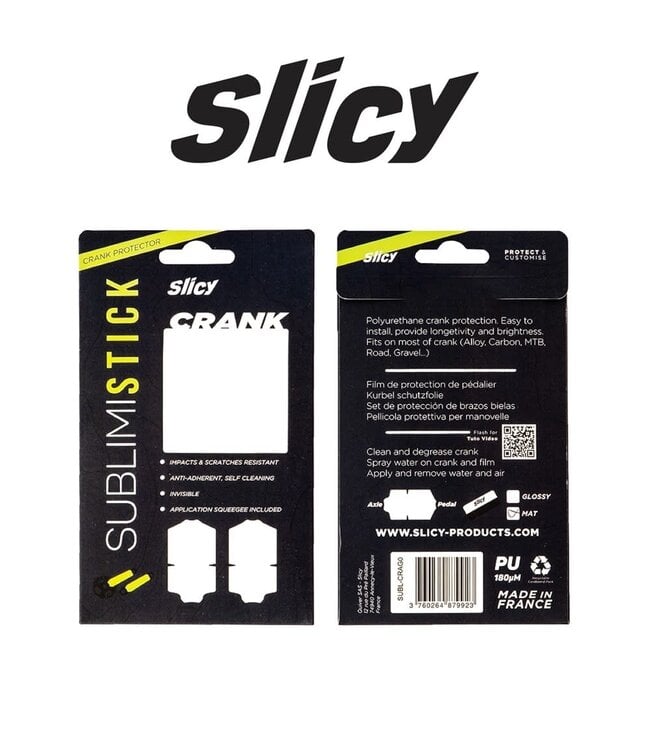 Slicy Slicy Sublimistick Crank Protection - Gloss