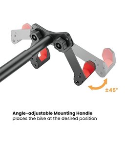 Bike Rakz Bike Rakz EZI  Hang Red