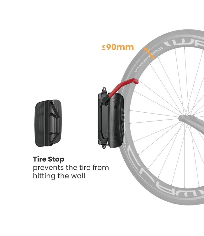 Bike Rakz EZI  Hold Red
