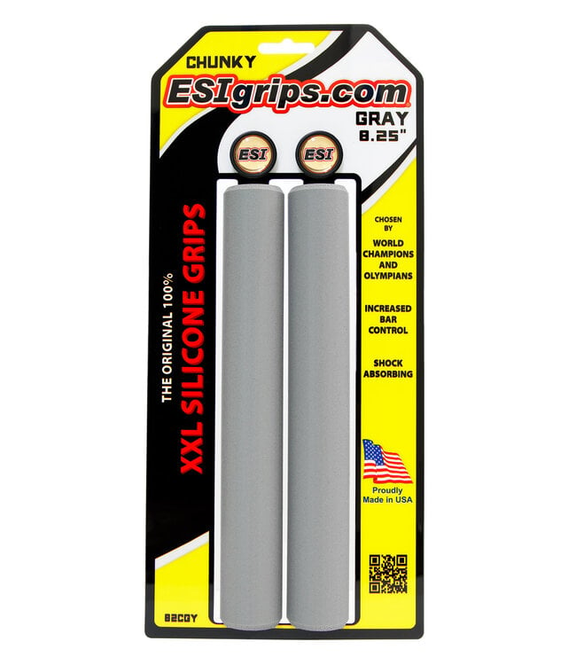 ESI Grips Chunky XXL 8.25in (Jones) GREY (82CGY)