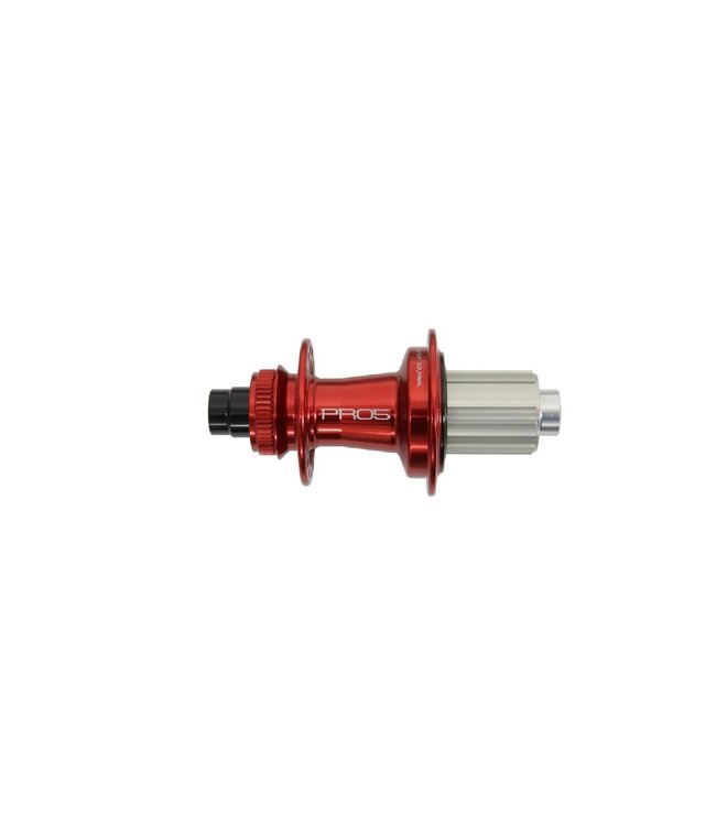 Hope Pro 5 CL Rear Hub 142 x 12 - Red 32 Hole HG Driver
