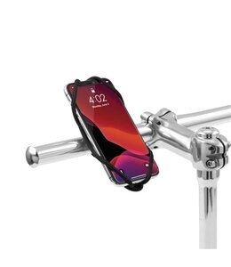 Bone BONE Bike Tie 4 - For Handlebar - Fits Smartphone 4.7-7.2 inch - Black