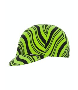 Santini Kinetc Cycling Cap Fluro green Uni Size