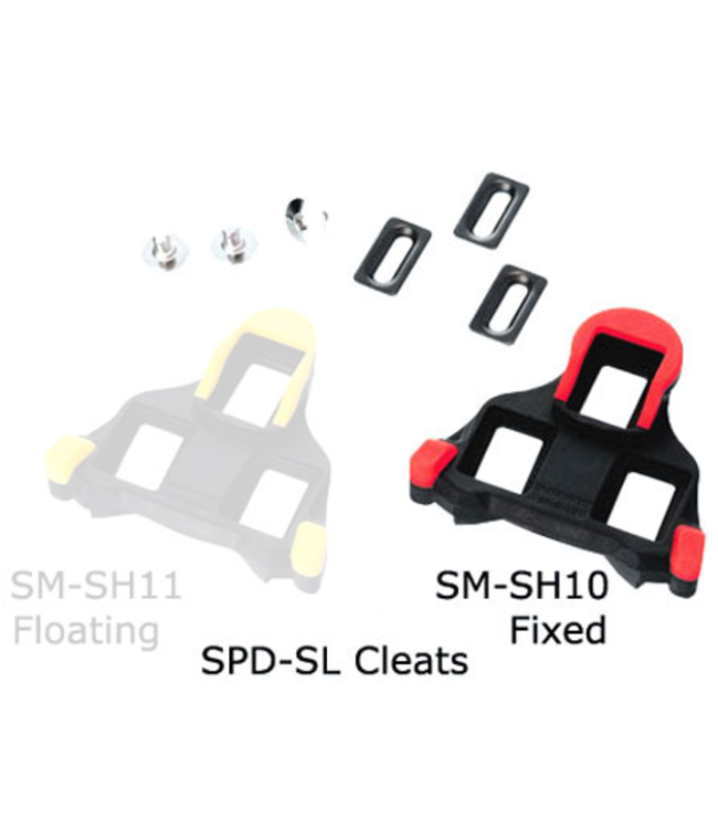 Shimano Shimano Cleat Road Spd SL Red Fixed SM SH10 Replacing Y42U98020
