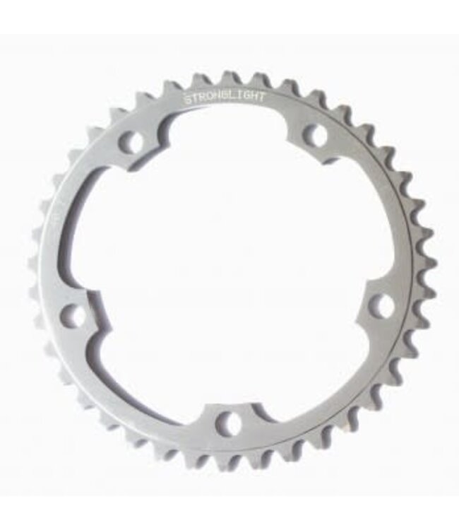 Stronglight Road S 42T - 5083 Silver 130mm BCD 5 Hole  9/10 Speed