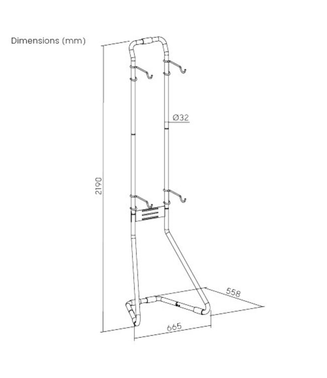 Bike Rakz Bike Rakz Gravity bike stand - 2 Bike