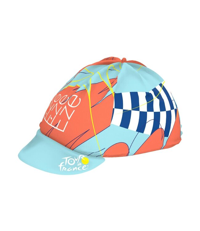 Santini TDF Nice Stage 2024 Cycling Cap