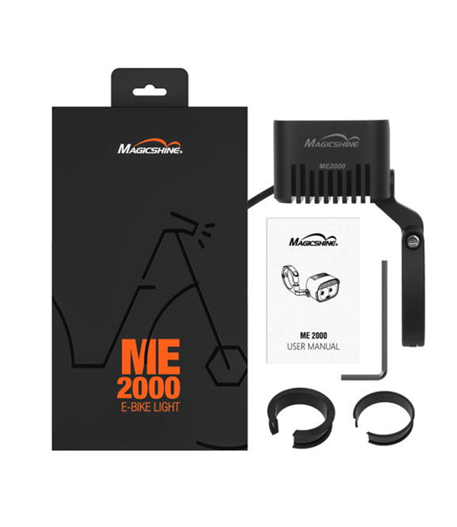 Magicshine Magicshine E-Bike Light ME 2000 - Motor Powered Only - Max 2000 Lumens