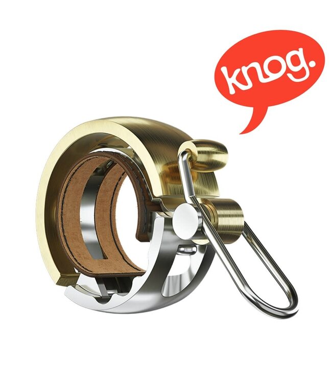 Knog Oi Bicycle Bell Luxe Edition Brass Small