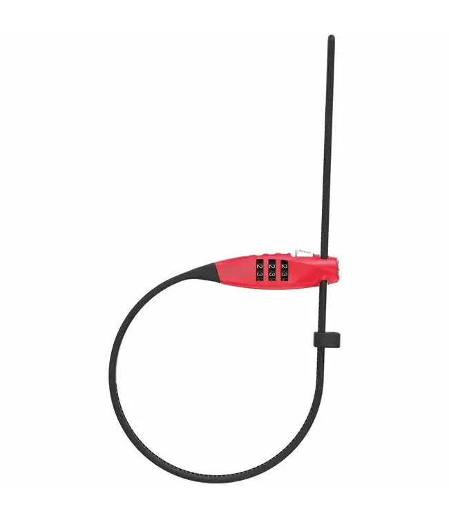 Abus Combiflex Travel Guard Red