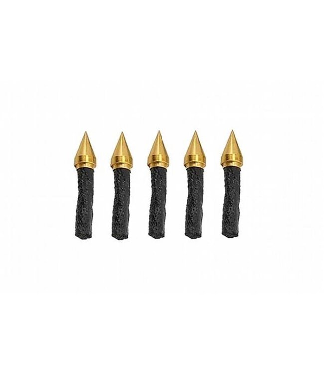 Dynaplug Tubeless Tyre Repair Plugs Sharp Point MTB  5 Pack