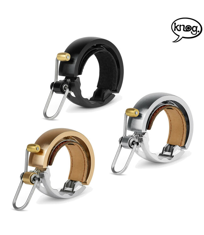 Knog Oi Bicycle Bell Luxe Edition Brass Small