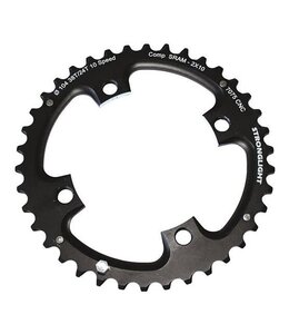 Stronglight Chainring MTB SRAM XO - 104BCD - 2x10 36T BK - 7075 9/10S Outer Ring