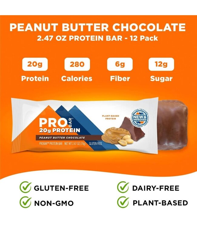 PRO BAR Protein Peanut Butter and Chocolate Epic Cycles