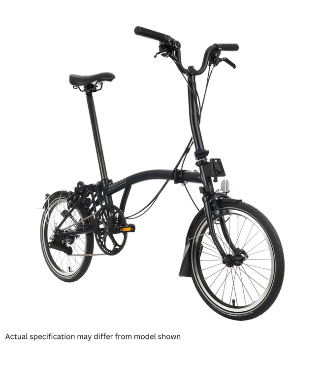 Brompton Brompton MY24 C Line Explore 6  Speed Black - Mid