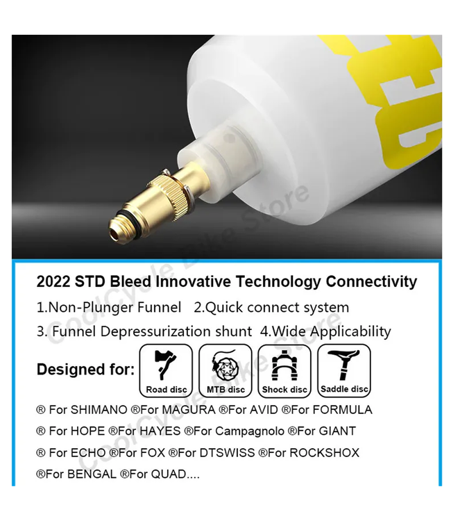 EZmtb EZMTB Universal Brake Bleed Kit - Lite Model