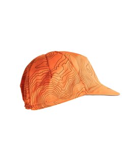 Restrap Yorkshire Contours Cycling Cap Orange