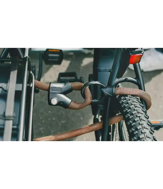 Abus Infinity Loop Key Lock  1806 110cm Black