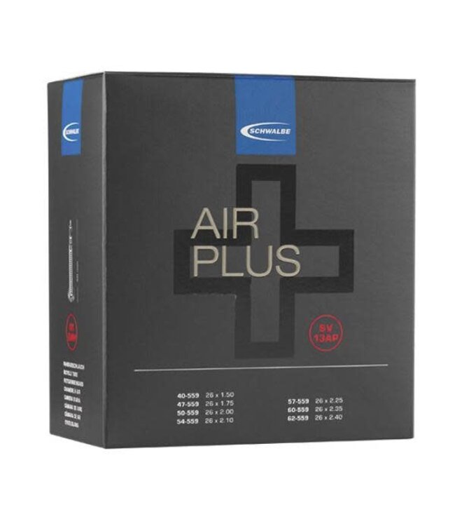 Schwalbe Air PlusTube SV17 Presta Tube ; 700 x 35-45C (37 to 47 - 622) (635-40) 270g