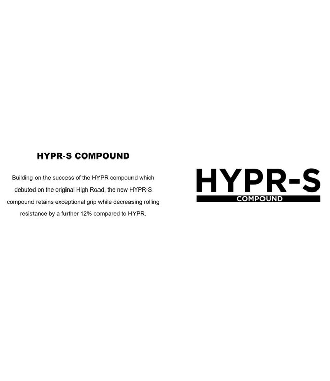 Maxxis Maxxis High Road Super light Tyre - 700 X 25C - HYPR-S K2 Fold Carbon Bead 170TPI - TR Hookless Rim Compatible