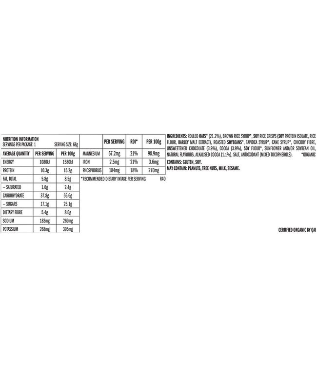 Clif Bar Chocolate Brownie