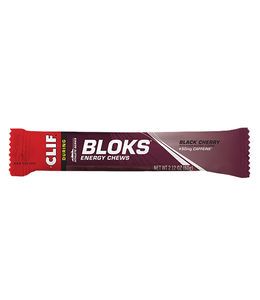 Clif Bloks Energy Chews Black Cherry 50mg Caffeine