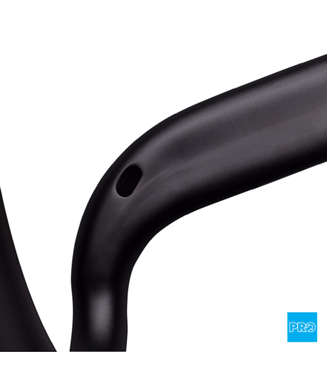 PRO ROAD BAR - VIBE AERO ALLOY PURSUIT 40cm 31.8mm Di2 10 Deg FLARE 12 Deg Sweep