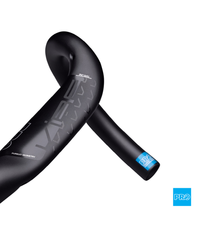 PRO ROAD BAR - VIBE AERO ALLOY PURSUIT 40cm 31.8mm Di2 10 Deg FLARE 12 Deg Sweep