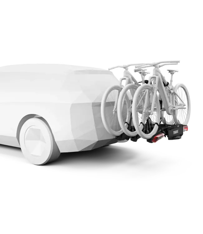 Thule Epos 3 Bike 13pin Platform Towbar Bike Rack Foldable