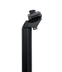 SEATPOST 27.2 x 400mm, Micro-Adjust, Alloy, BLACK finish