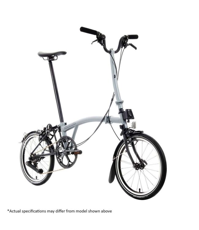 Brompton Brompton MY25 P Line Explore Lunar Ice 12 Speed Mid