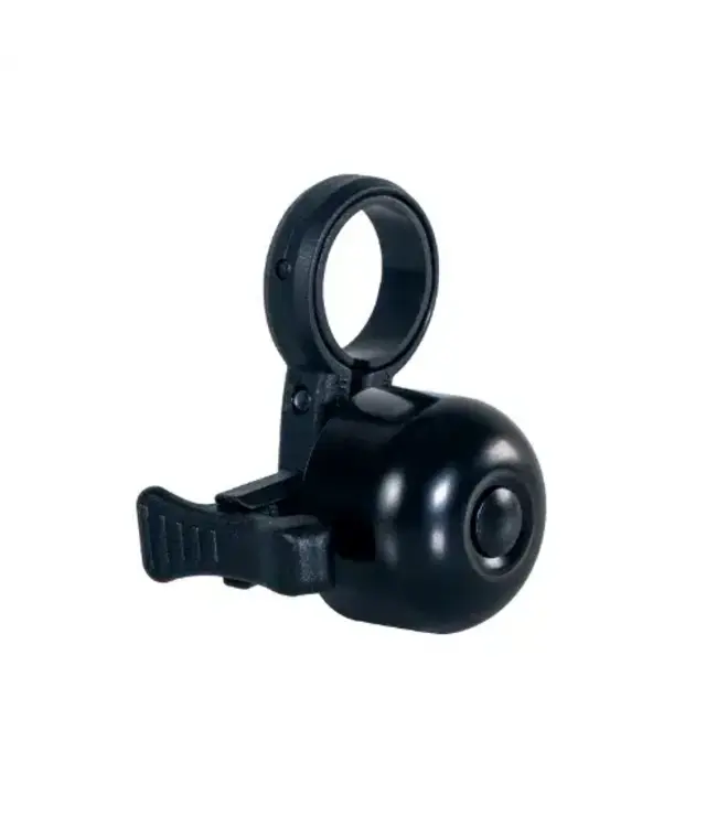 BELL - flick bell, for dia 22.2-25.4mm H/B, mount below H/B, alloy/plastic, black