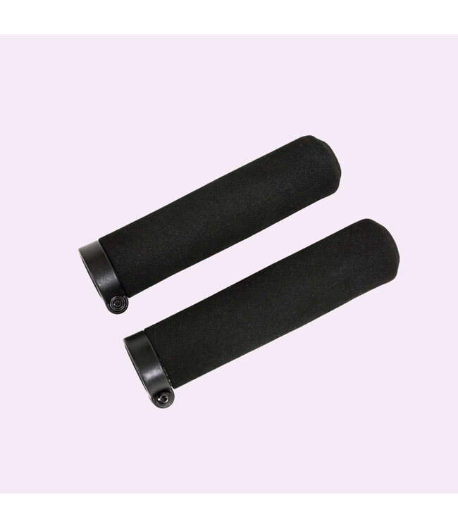 Brompton Grips - Right side only 130mm Brompton Superlight Lock-On (Black)