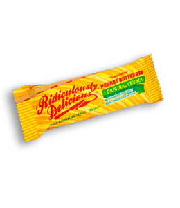 Ridiculously Delicious Ridiculously Delicious Peanut Butter Bar Original Crunch 50g