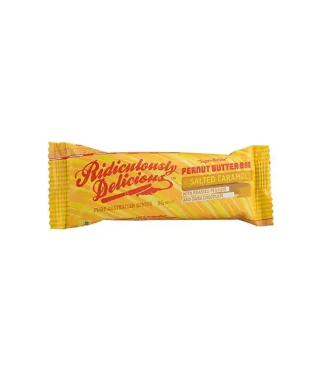 Ridiculously Delicious Ridiculously Delicious Peanut Butter Bar Salted Caramel 50g