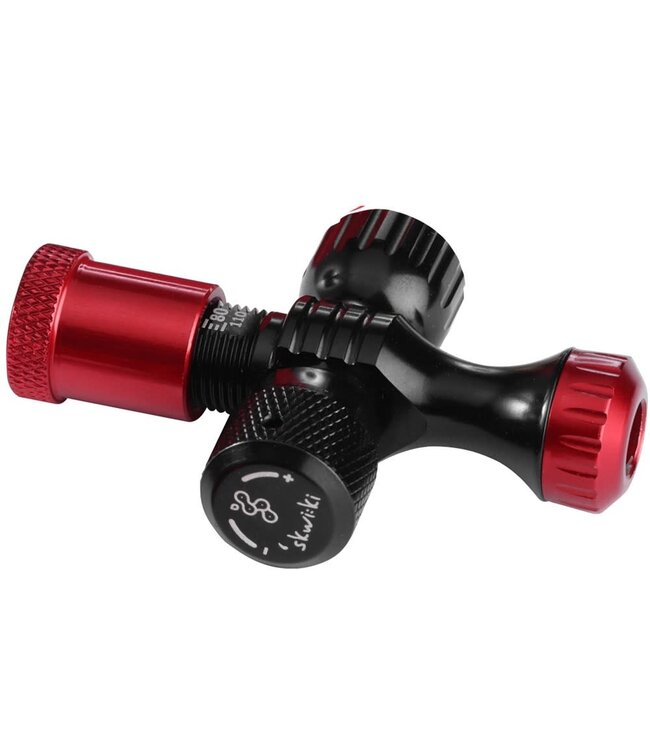 Skwi:ki Skwi:ki CO2 Preset Inflator Black-Red