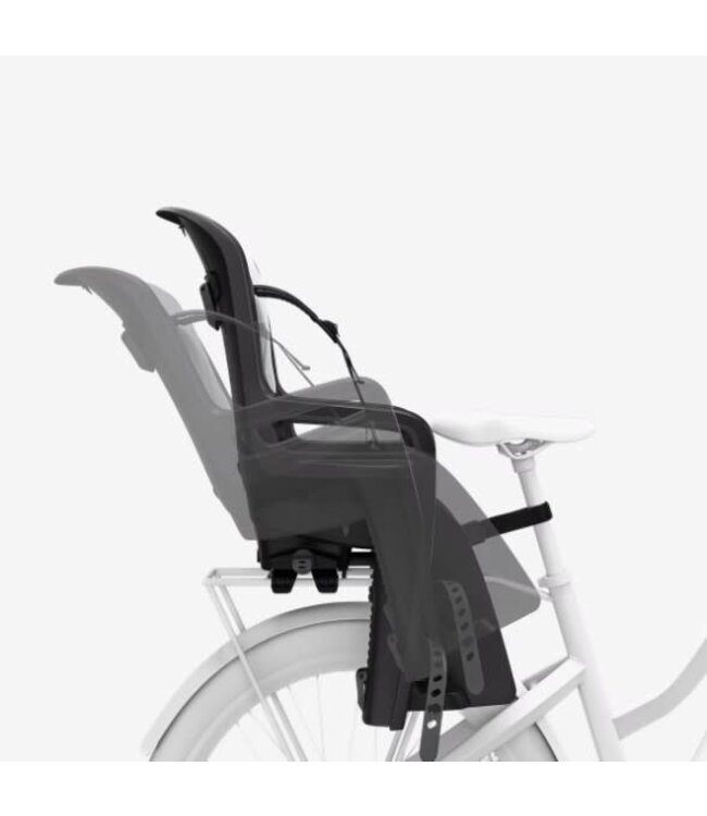 Thule RideAlong 2 Rack Mounted Tiltable Child Bike Seat Dark Gray