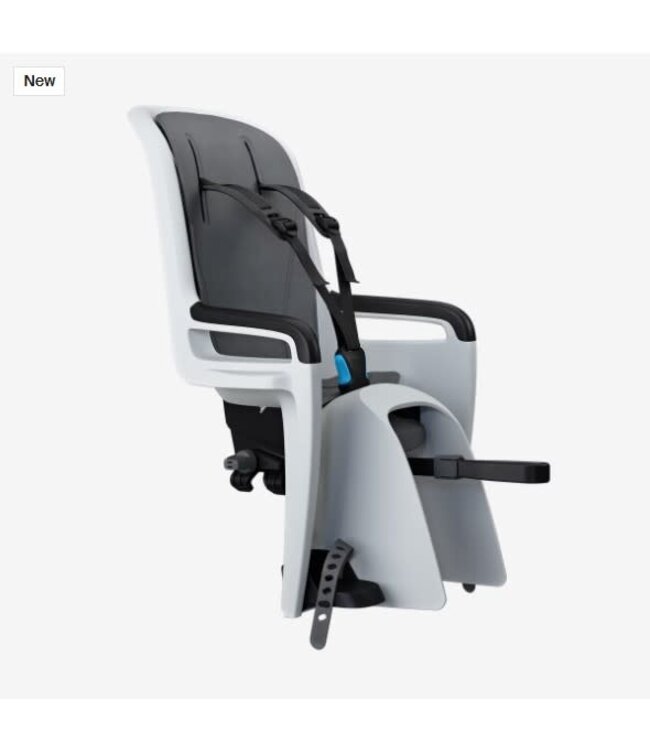 Thule RideAlong 2 Rack Mounted Tiltable Child Bike Seat Light Gray