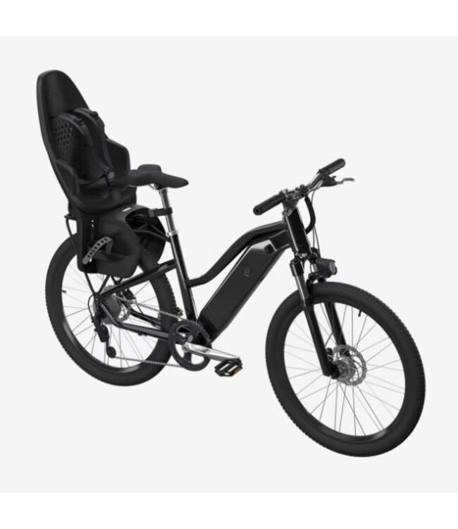 Thule Yepp 2 Maxi MIK HD Rack Mounted Child Bike Seat Midnight Black