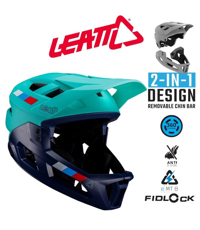 Leatt Leatt Helmet MTB Enduro 2.0 V24 Aqua Junior - 50-54cm