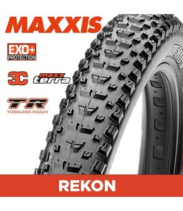Maxxis Maxxs Rekon Tyre - 27.5 X 2.60 WT Folding 60TPI EXO+ 3C MaxxTerra TR
