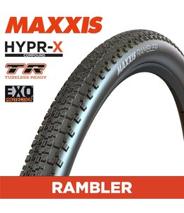 Maxxis Maxxis Rambler Gravel Tyre - 700 X 45 120 TPI Folding - HYPR-X EXO TR
