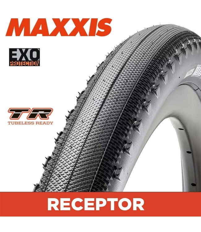 Maxxis Maxxis Receptor Tyre - 700 X 40 Folding 120TPI EXO TR
