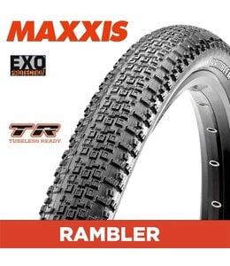 Maxxis Maxxis Rambler Tyre - 27.5 X 1.85 (650B X 47) Folding 120TPI EXO TR