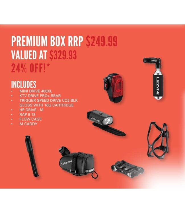 Lezyne Xmas Premium Essentials Box - Lezyne