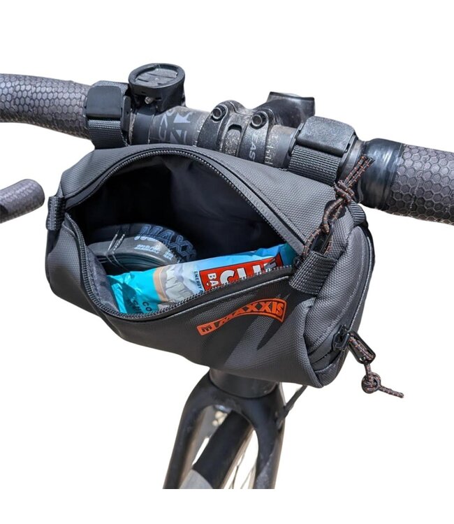 Maxxis Maxxis Handlebar Bag - Waterproof PVC 20x10cm - Black