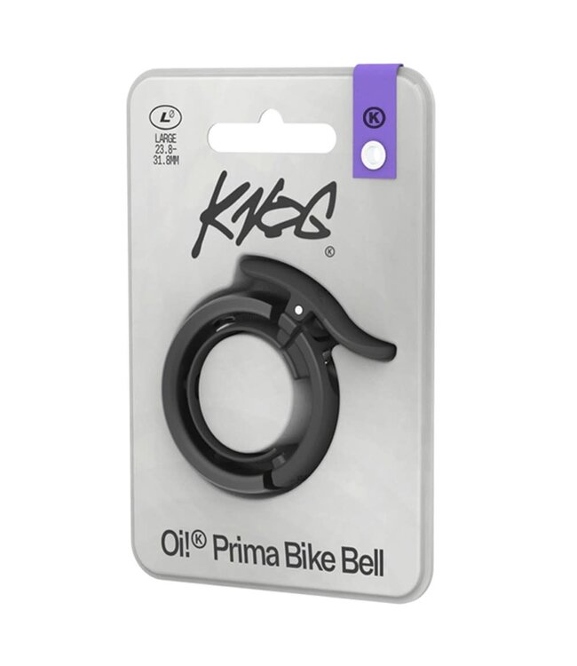 Knog Oi Prima Large Bell - Anthracite