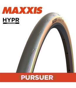 Maxxis MAXXIS Pursuer Tyre - 700 X 28 Folding - 60TPI New Hot Patch Tanwall