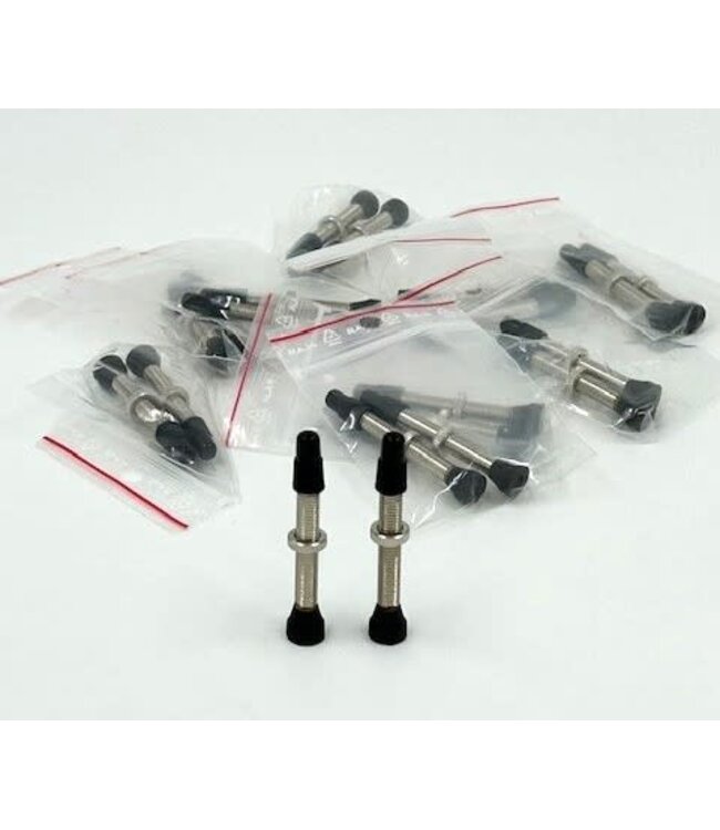 Stans NoTubes 44mm Presta Valve Pair OEM Packaging